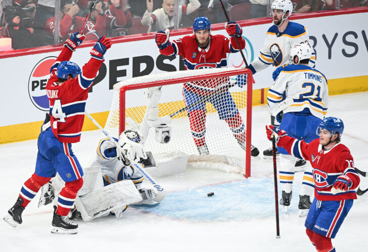 Canadiens take 2-1 series lead over Sabres